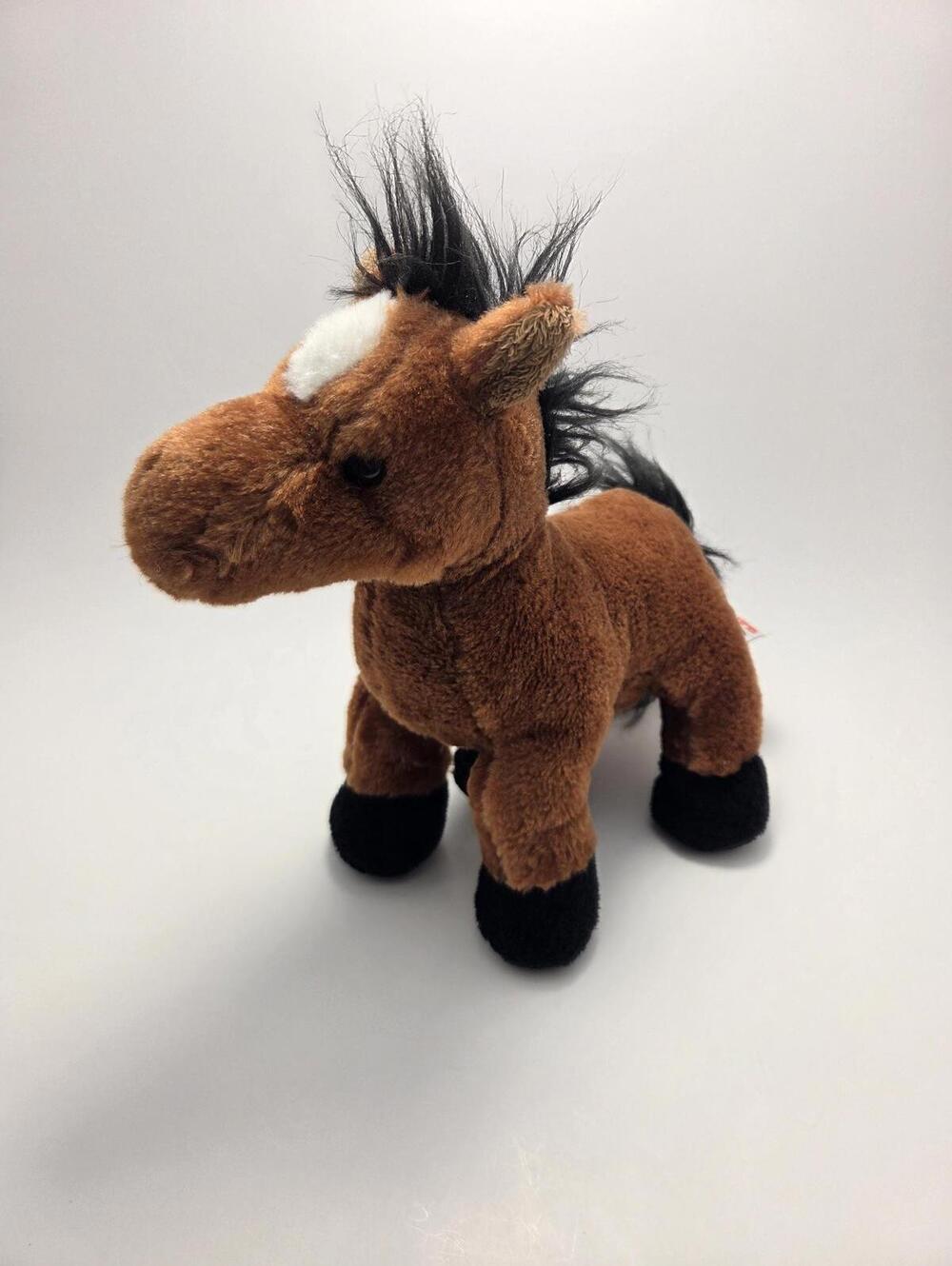 Vintage Webkinz Arabian Horse with No Tag, Ganz Plush (8 inch)